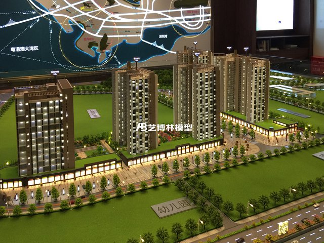 碧桂园领寓房地产模型