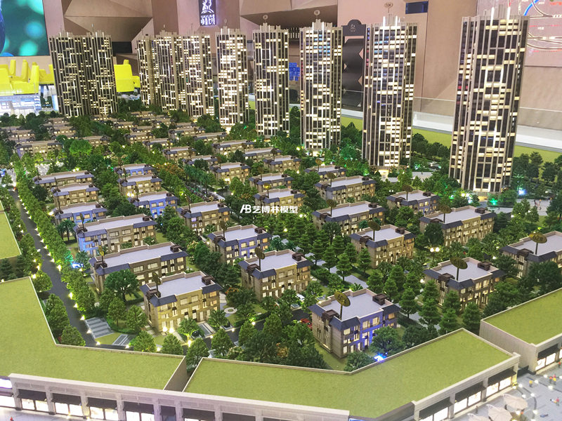 中泰上境住宅房地产模型