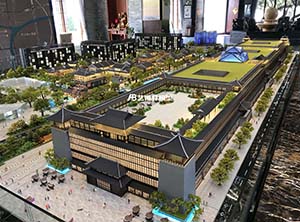 中建壹品澜荟写实制作沙盘模型，彰显现代都市繁华感