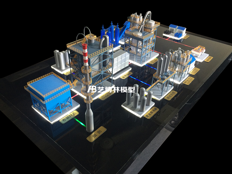 东江环保污水处理工业模型