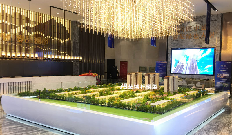 中建黄陂壹品澜郡房地产模型