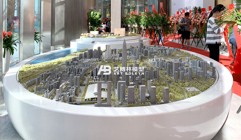 深圳万科滨海云中心规划模型