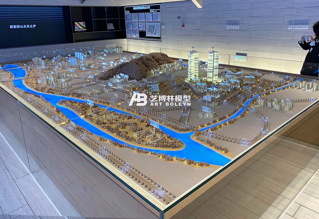 佛山时代天境城市规划模型